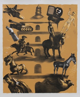 Liu Jing 刘京
Layers: All Living Creatures
Lithograph 620mm x 525mm Liu Jing 刘京
Layers: All Living Creatures
Lithograph 620mm x 525mm